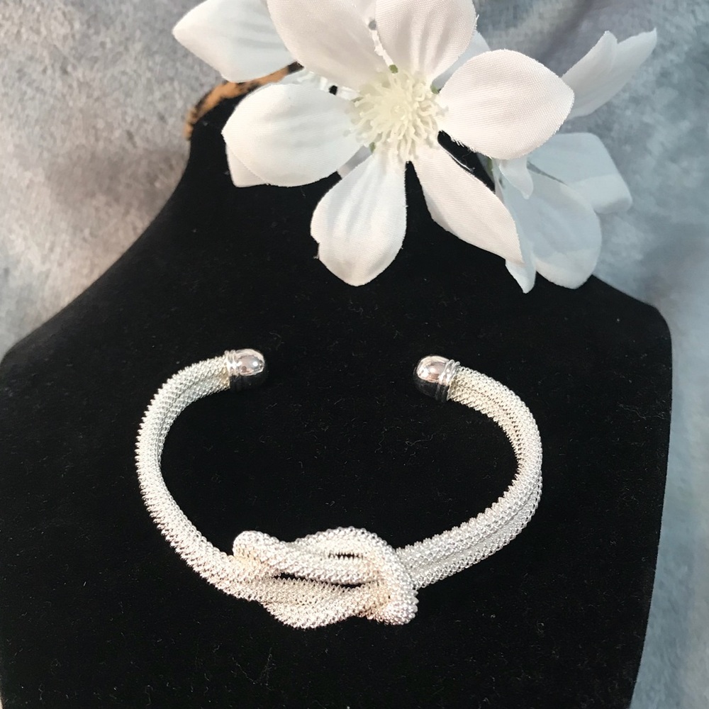 ◽️Adjustable Net Bracelet in .925 Sterling Silver